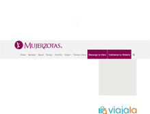 Tablet Screenshot of mujerzotas.com